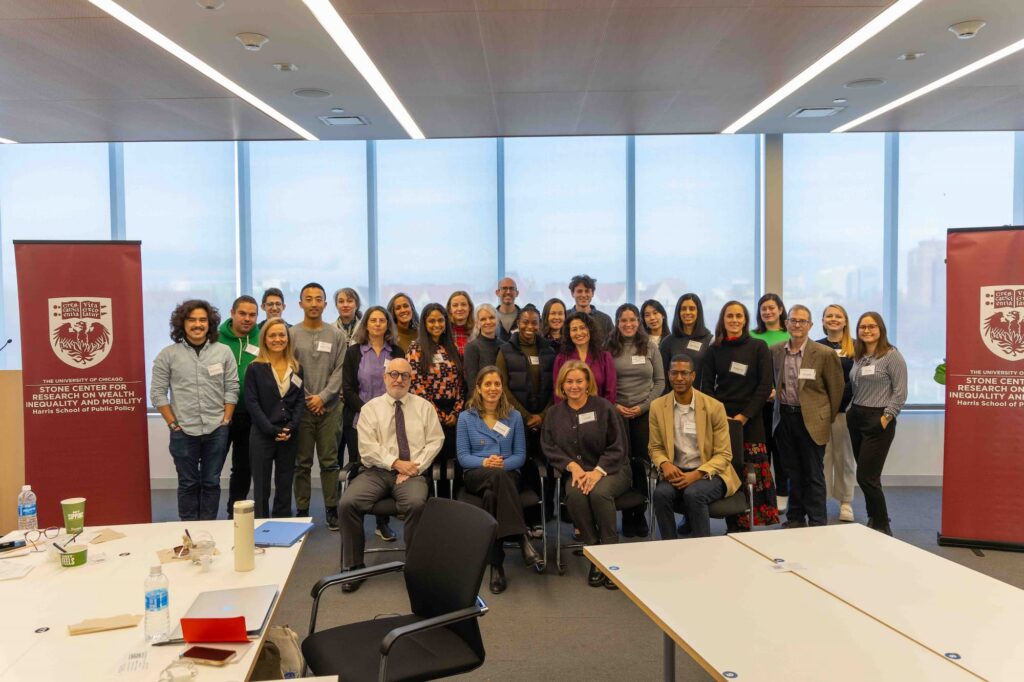 A group photo of the presenters at the end of the session.